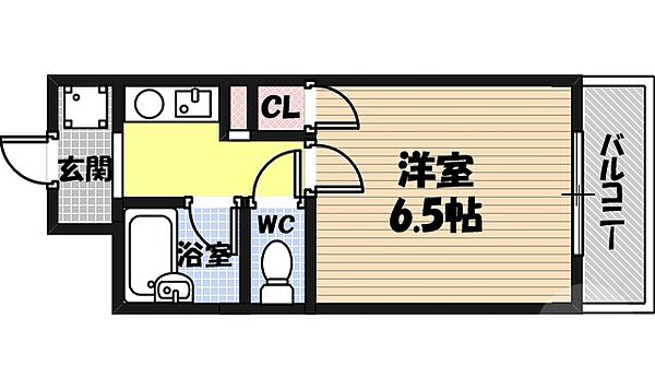 アレイコート ｜大阪府大阪市鶴見区今津中5丁目(賃貸マンション1K・4階・21.00㎡)の写真 その1