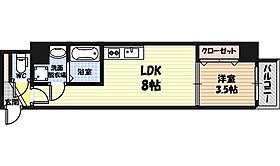 GROOVE今福鶴見  ｜ 大阪府大阪市鶴見区緑1丁目（賃貸マンション1LDK・9階・30.00㎡） その2