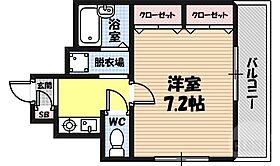 オズレジデンスNOE  ｜ 大阪府大阪市城東区野江2丁目（賃貸マンション1K・2階・23.00㎡） その2