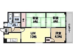 ハイライフ柴田 2階