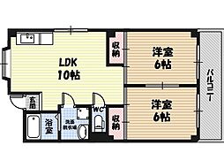 サンライズツイン関目2号館 2階