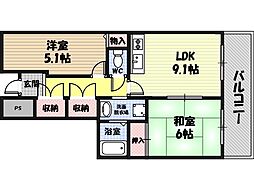 サンハイム今福 5階