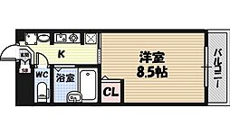 ハイツ吉見 1Kの間取図画像
