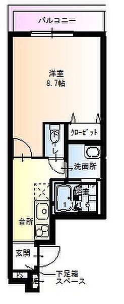 フジパレス新深江VIII番館 ｜大阪府大阪市東成区神路3丁目(賃貸アパート1K・2階・28.30㎡)の写真 その2