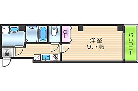 SWAN四天王寺東  ｜ 大阪府大阪市天王寺区勝山3丁目7-16（賃貸マンション1K・2階・28.39㎡） その2