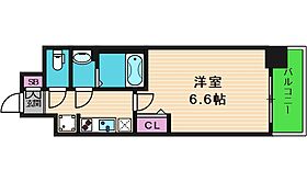 大阪府大阪市天王寺区筆ケ崎町4-21（賃貸マンション1K・6階・22.99㎡） その2