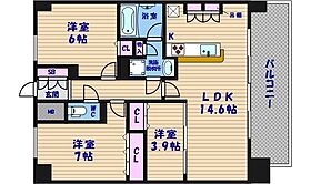 セイワパレス天王寺真田山 1002 ｜ 大阪府大阪市天王寺区玉造本町1-7（賃貸マンション3LDK・10階・68.06㎡） その2