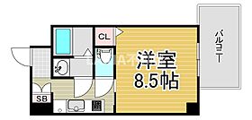 グリュックメゾン　S　SHINFUKAE13  ｜ 大阪府東大阪市足代北1丁目（賃貸マンション1K・7階・26.84㎡） その2