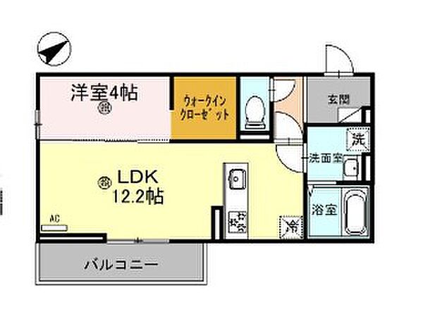 アリア大江 B03｜滋賀県大津市大江1丁目(賃貸アパート1LDK・2階・41.86㎡)の写真 その2