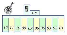 クローバーハイツ3 C10 ｜ 滋賀県草津市笠山2丁目3-69（賃貸マンション1K・3階・26.24㎡） その3