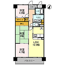 ロン・ラヴィーヌ  ｜ 滋賀県草津市西大路町2-33（賃貸マンション2LDK・3階・59.40㎡） その2