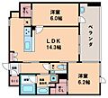 サンクレイドル天王寺10階24.0万円