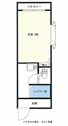ハイネス小若江 2階/207号