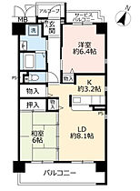 URアーバニア大曽根駅前  ｜ 愛知県名古屋市北区大曽根3丁目（賃貸マンション2LDK・5階・63.83㎡） その2