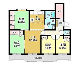 ドミール十條A 4階