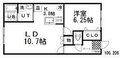 ダコタハウス 1階/106