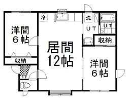 グランルージュB 1階