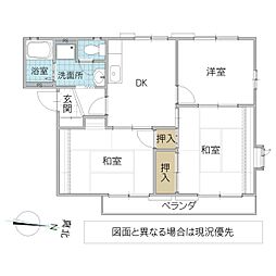 間取図画像 3DK