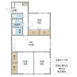 間取図画像 3LDK
