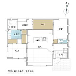 日立市大みか町 2LDKの間取り