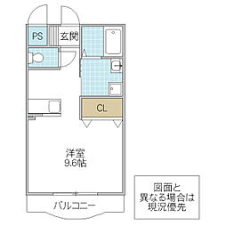 間取図画像 ワンルーム