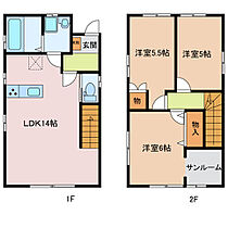 ｒｉｃｈｅｓｓｅ　ｒｉｚｉｅｒｅ　C  ｜ 三重県四日市市富田一色町（賃貸一戸建3LDK・1階・72.82㎡） その2