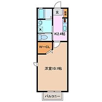 トップ　グランデ 107 ｜ 三重県四日市市大矢知町（賃貸アパート1K・1階・31.21㎡） その2