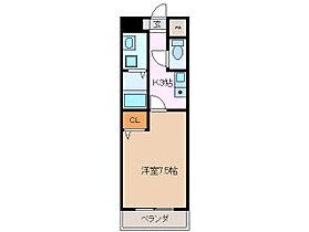 ウェルセレッソWEST 301 ｜ 三重県四日市市茂福町（賃貸マンション1K・3階・24.18㎡） その2