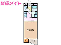 マンションパディ 3階/-