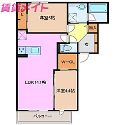 ディーシャンブル川原町 2階