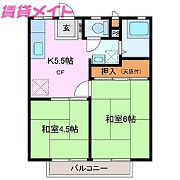 リバーハイツA棟 1階