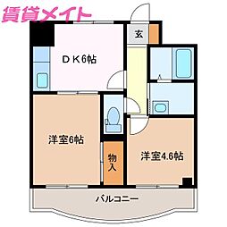 メゾンラポール 2階/-