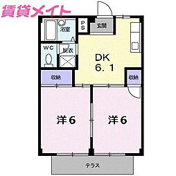 シティハイツ山の手Ａ 1階