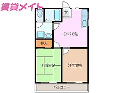 カーサ山城 2階/-