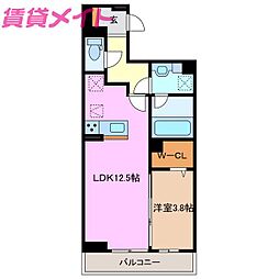 ディーシャンブル富田 1階