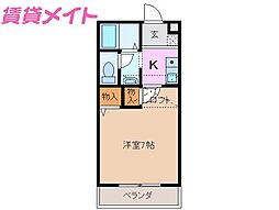 プラザコート西富田 1階