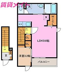カノンしんこすぎ 2階