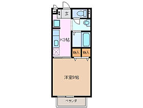 三重県桑名市大字和泉（賃貸アパート1K・1階・28.41㎡） その2