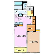 三重県三重郡川越町大字当新田（賃貸アパート1LDK・1階・50.14㎡） その2