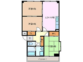 三重県三重郡朝日町大字縄生（賃貸マンション3LDK・2階・63.99㎡） その2