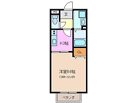 三重県桑名市大字江場（賃貸アパート1K・2階・30.03㎡） その2