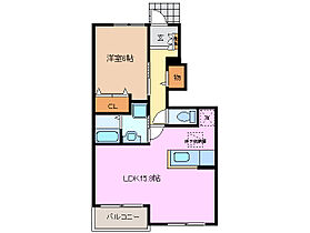 三重県桑名市長島町出口（賃貸アパート1LDK・1階・53.05㎡） その2