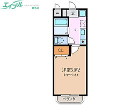 希望ヶ丘ハイツ  ｜ 三重県桑名市大字西別所（賃貸アパート1K・2階・23.11㎡） その2