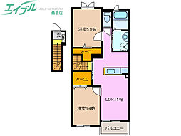 スペリア−ジュII 2階