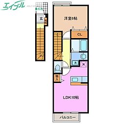 レジデンス ヒル 2階/-