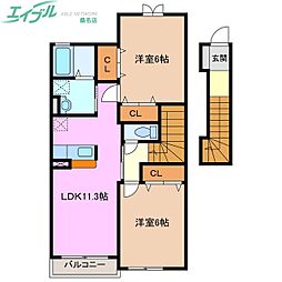 アルモニーメゾン II 2階