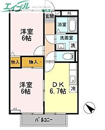 ライフステージ栗田 2階/-