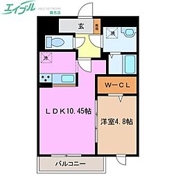 フェリーチェ 1階/-