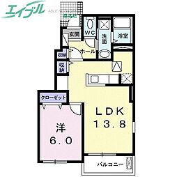 フロラシオン II 1階/-