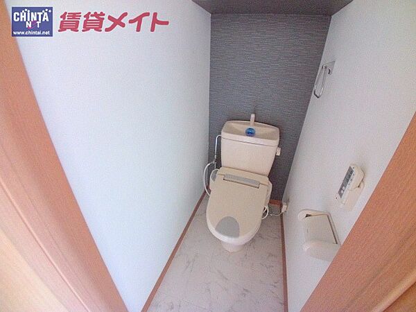 トイレ：トイレ同一タイプ部屋写真